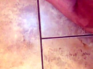 Pissing Underwear And Soap On Hard Cock