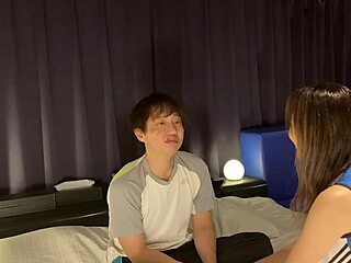 what’s with this japanese housewife’s wild cheerleader creampie?