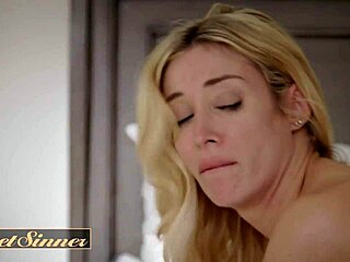 blondie aiden ashley’s pussy spread for rough fuck