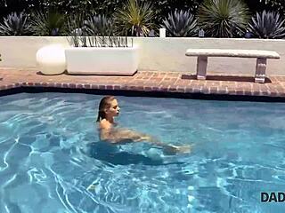 Aussie Teen's Risky Outdoor Moment