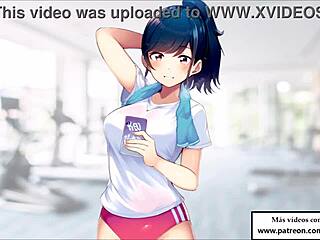 Gym Roleplay Tease: Dare to Stroke in New Ways?