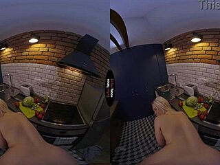Blonde's bold virtual sex adventure