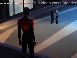 spider-man's intense 3d chase