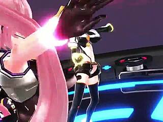 Ever seen a 3d animated blowjob with big boobs?