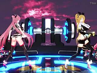 Ever seen a 3d animated blowjob with big boobs?