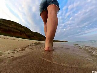trace sandy footprints with me