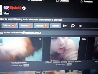 Daring gay blowjob slut exposed