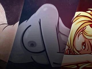 Blonde Secretary’s Fierce Group Toy Insertion Fuck