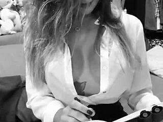 Specific Secretary Awaits Orders For Naughty Blowjob