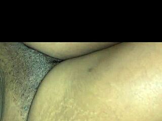 my ebony babe fingers fat pussy