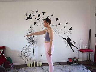 What’s hidden in this milf’s yoga lesson?