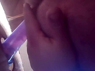 Tight Tranny Ass Fucked With Huge Dildo