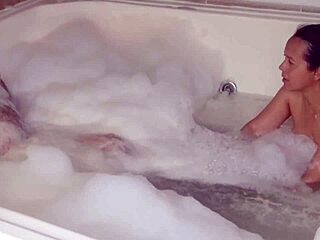 Bubbly babe sucks cock with relentless close-up passion