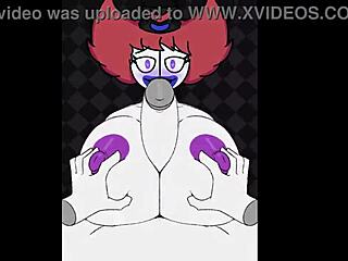 what’s trixie the clown hiding in her titty fuck?