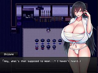 Shizune's Daring Shrine Maiden Moves