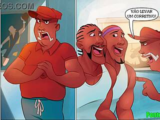Gay cartoons with big cock fetish