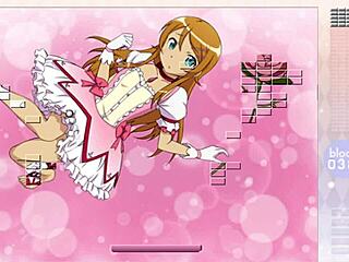 Kousaka Kirino Teases in Arkanoid Strip Game