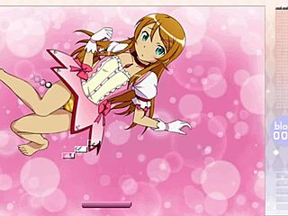 Kousaka Kirino Teases in Arkanoid Strip Game