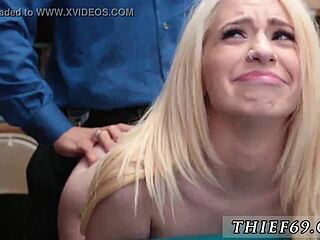 Officer Takes Petite Housewife Boldly