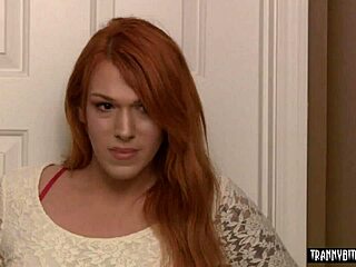 Redhead Shemale's Passionate Full Play