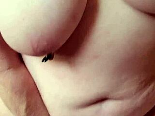 missr8 loves riding her vibrator with big tits