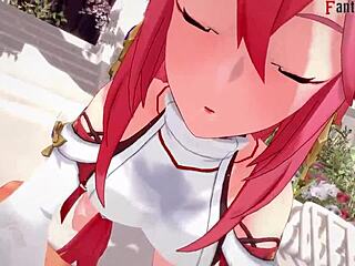 Yae Miko’s fantasy suck in 3D