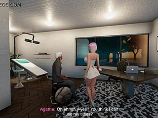 Silly Agathe Ep2 Teen Cosplay Blowjob Scene
