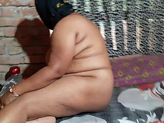 Indian Girl with Natural Tits Fingering to Orgasm