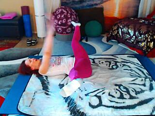 Yoga eases my body and soul