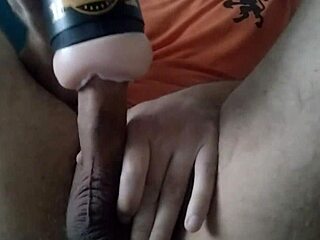 White Boy Moans Cumming In Toy Pussy