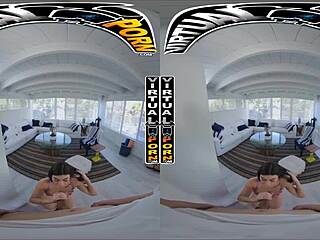 Virtual Porn - Mae Milano’s Step Creep Bedroom Encounter