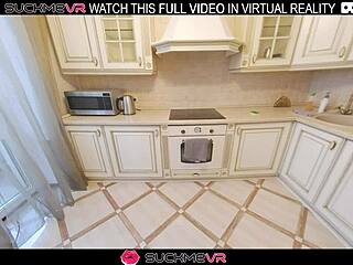Brunette Maid Elise Moon Fucked Hard in VR