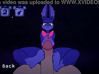 Hentai game cock breaks in rough pounding