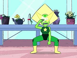 Peridot’s botany class turns into a wild group tease, huh?