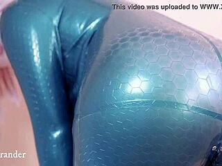 Arya Grander's Latex Action Ignites