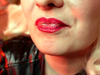 Close-up ASMR mukbang with bold flair?