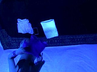 Gigi Breeze’s Cheeky Blacklight Massage Tease
