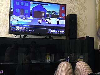 gamer girl takes creampie