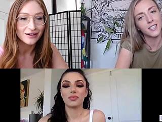 lesbians turned my call into tit play