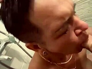 Milf’s Shower Fuck After Wild Party