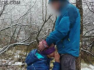 Ever swallowed cum after public blowjob by river?