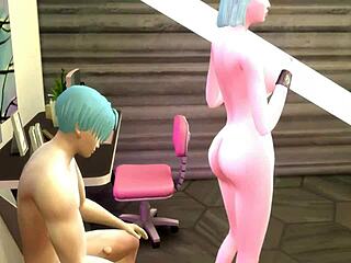 Bulma Teaches Stepson Sex In Dragon Ball Tale