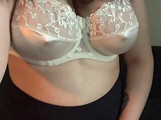 curvy milf dominates with femdom pegging instructions