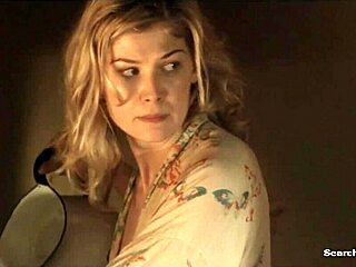 i caught rosamund pike's topless blowjob scene