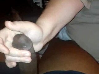 cheeky amateur interracial fuck on display