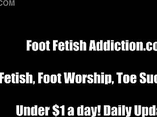 Femdom's Foot Play Tempts You