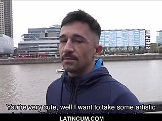 latin hunk paid for muscle worship