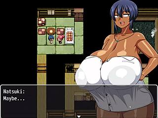 Tanned Natsuki Hentai Game Ep 2 Pervy Massage