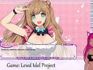 Lewd Vtuber Neko’s Naughty Hentai Game Tease