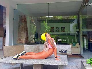 Brazilian Latina Fucked Hard in Gym Session